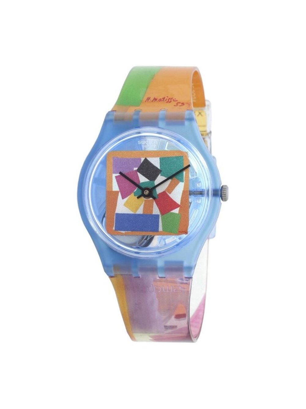 NWT Swatch Matisse's Snail Quartz Unisex Watch